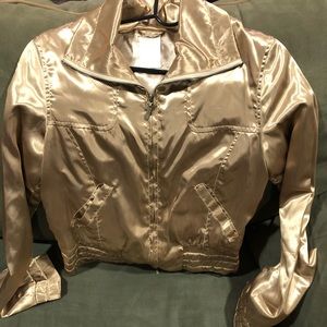 Stradivarius Golden Jacket Size XS-S